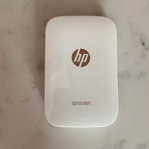 HP Sprocket White Digital Photo ZINK Printer
